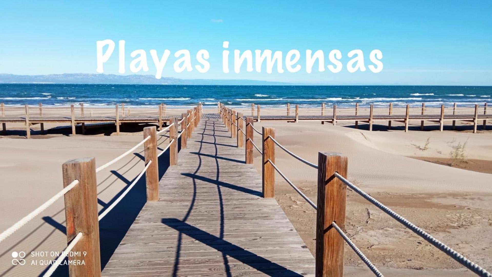 델테브레 Casa Enric , Con Zona Infantil, Piscina Y Parking Privado 게스트하우스 외부 사진